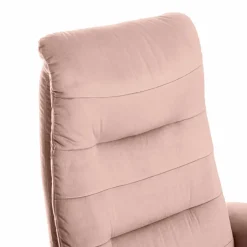 Discount Sessel mit Hocker Moena Rosa