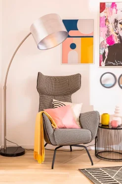 Outlet Portobello Sessel Oldham Schwarz / Weiß