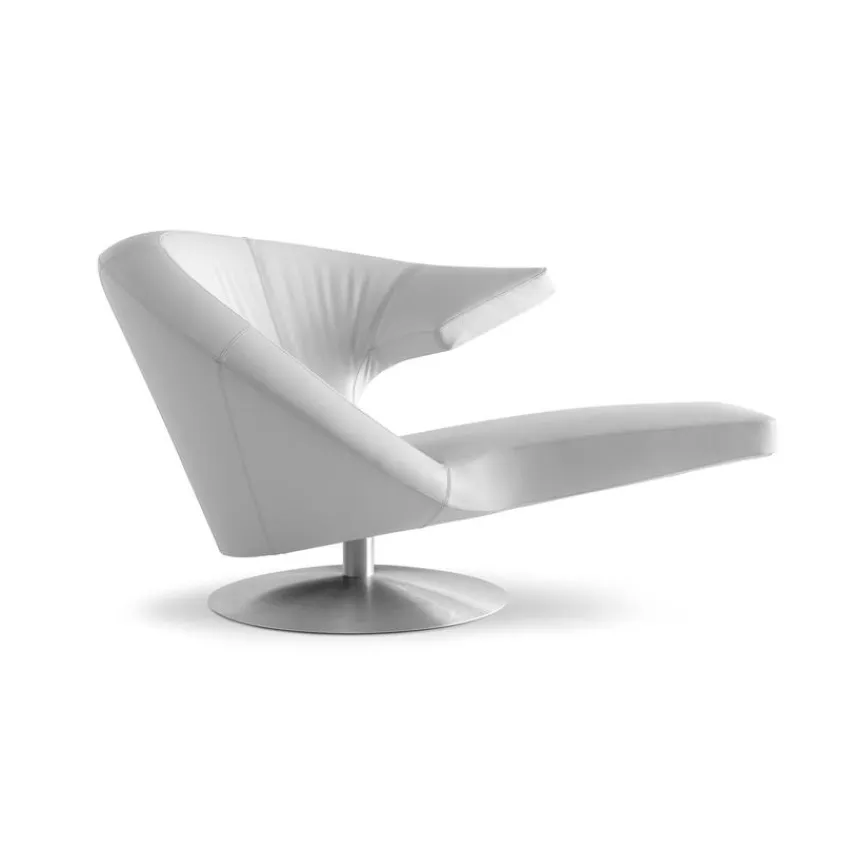 Hot leolux Sessel Parabolica Weiß