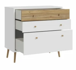 Online FORTE Sideboard Harllson Weiß / Eiche