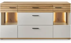 Best set one by Musterring Sideboard Quincy Lichtgrau