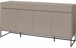 Discount Wohnconcept Sideboard Saposa Basalt