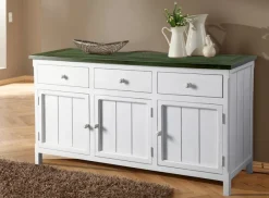 Discount WOLFMÖBEL Sideboard Bombay Weiß