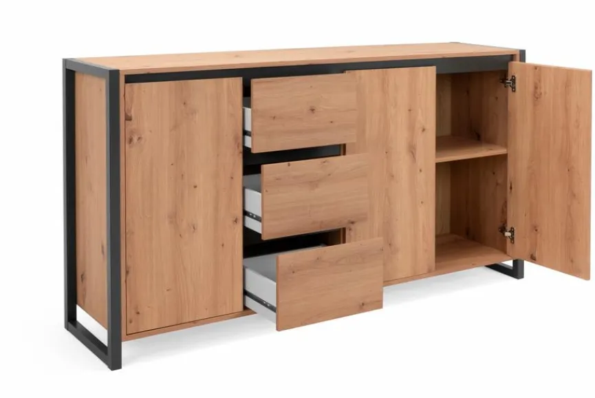 Hot Sideboard Denver Eiche