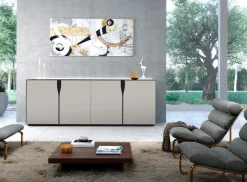 Discount Munari Sideboard Leo Vinci Grau