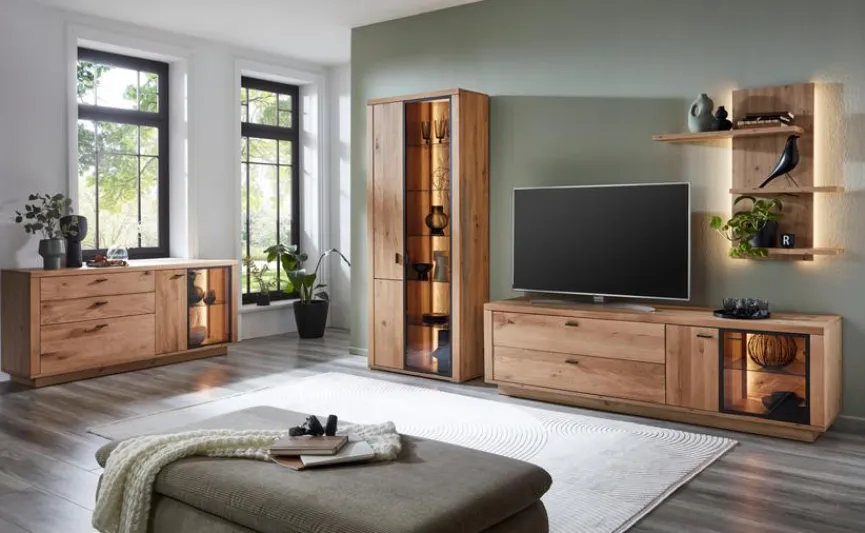 New IDEAL Wohnen Sideboard Malaga Eiche