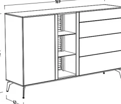 Mäusbacher Sideboard Meran