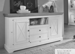 Sale G+K Sideboard Minnesota Weiß