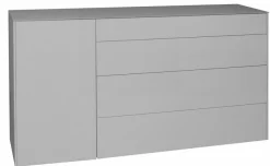 Clearance Mäusbacher Sideboard Monza Kreidegrau