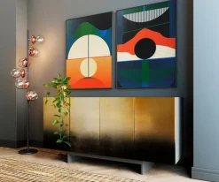 Hot KARE DESIGN Sideboard Prezioso 80121 Gold / Schwarz