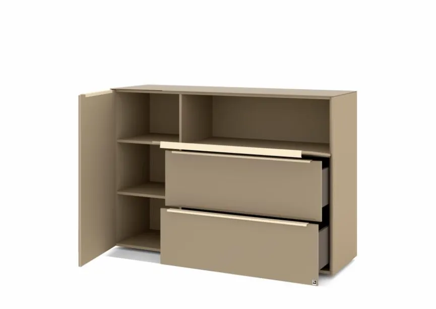 Clearance set one by Musterring Sideboard Reno Taupe