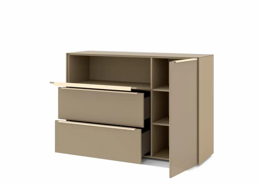 Clearance set one by Musterring Sideboard Reno Taupe