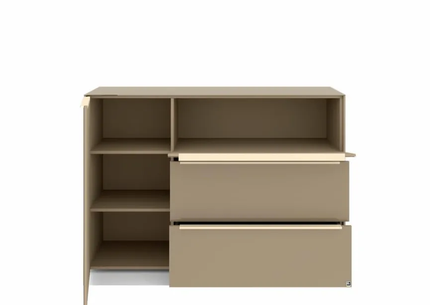 Clearance set one by Musterring Sideboard Reno Taupe