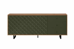 trendteam Sideboard Sentra Dunkelgrün