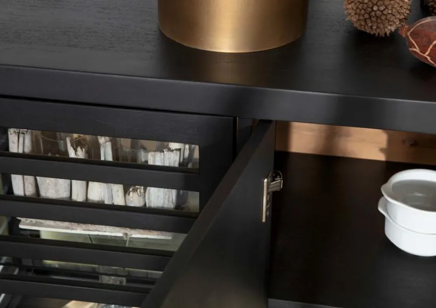 Discount Gutmann Factory Sideboard Showcase Schwarz