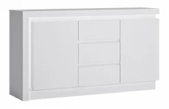 Wójcik Sideboard 2-trg., Lyon Weiß