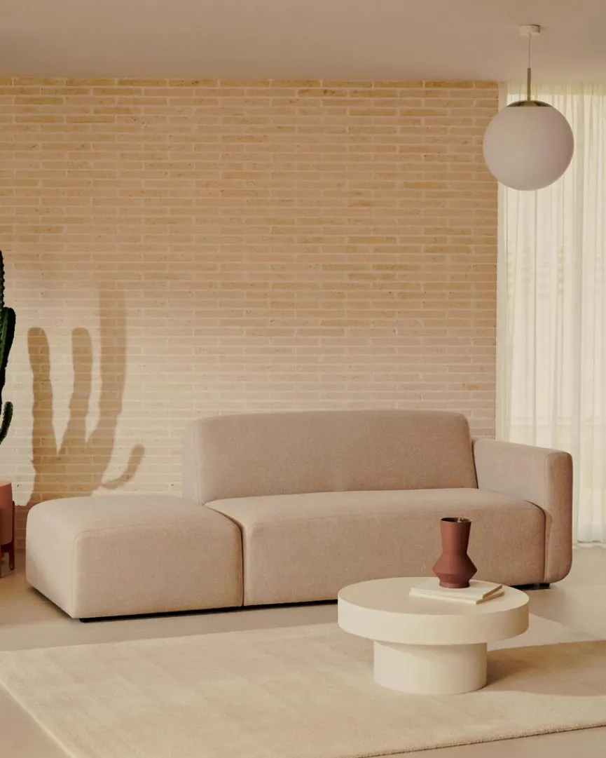 Hot Kave Home 2-Sitzer mit Anstellhocker Neom Beige