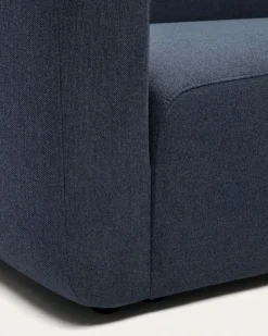 Kave Home 1-Sitzer mit Anstellhocker Neom