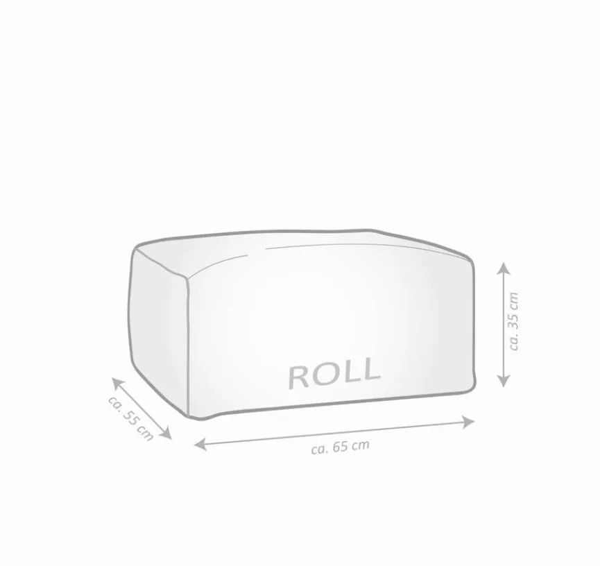 Best Sitting Point Sitzsack Roll Marla Anthrazit