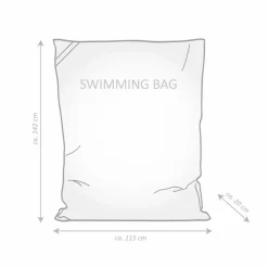 New Sitting Point Sitzsack Swimming Bag Anthrazit
