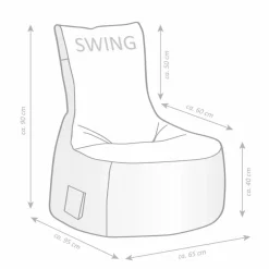 Sitting Point Sitzsack Swing Modo Tap
