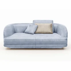 Clearance Segmüller Werkstätten Sofa Miu Hellblau