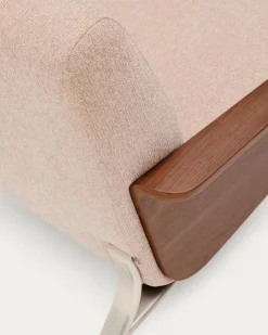 Best Kave Home Sofa Amsen 2-Sitzer Hellbraun