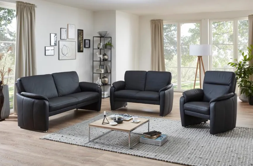 Sale Polsteria Sofa Bornholm Schwarz