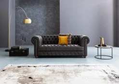 Outlet Stilreich Sofa Chester 2 Brown