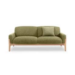 New Segmüller Werkstätten Sofa 2-Sitzer groß Mika Hellgrün