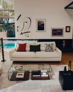 Kave Home Sofa 2-Sitzer Veliro Beige