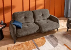 Discount Segmüller Werkstätten Sofa 2x84cm Luisa Beigegrau