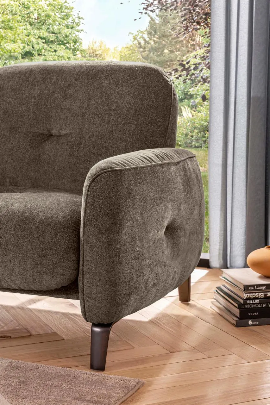 Discount Segmüller Werkstätten Sofa 2x84cm Luisa Beigegrau