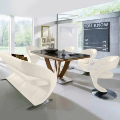 Komfort & Wohnen Solobank Wave Weiß