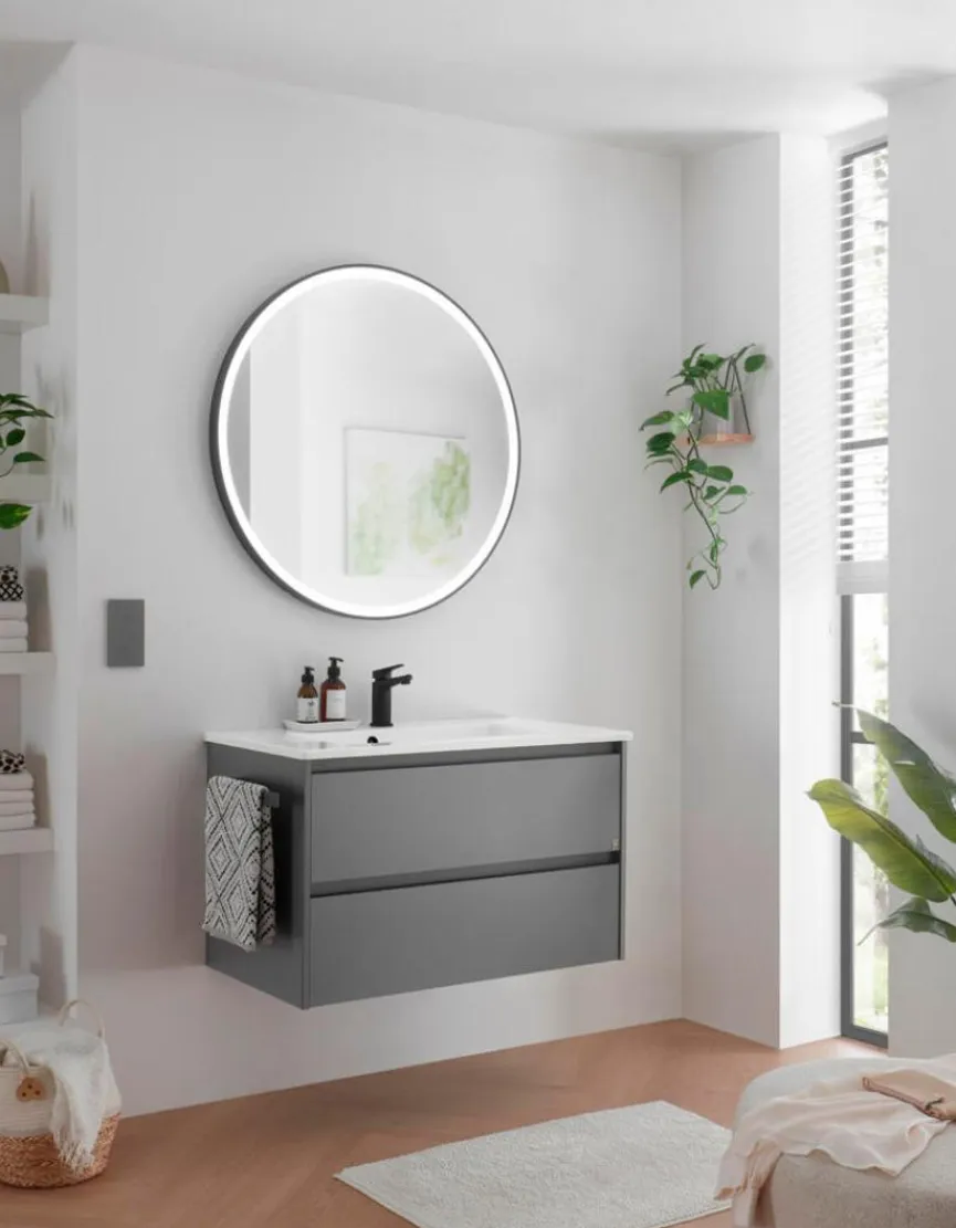 Sale Musterring Spiegel Revento Line Schwarz