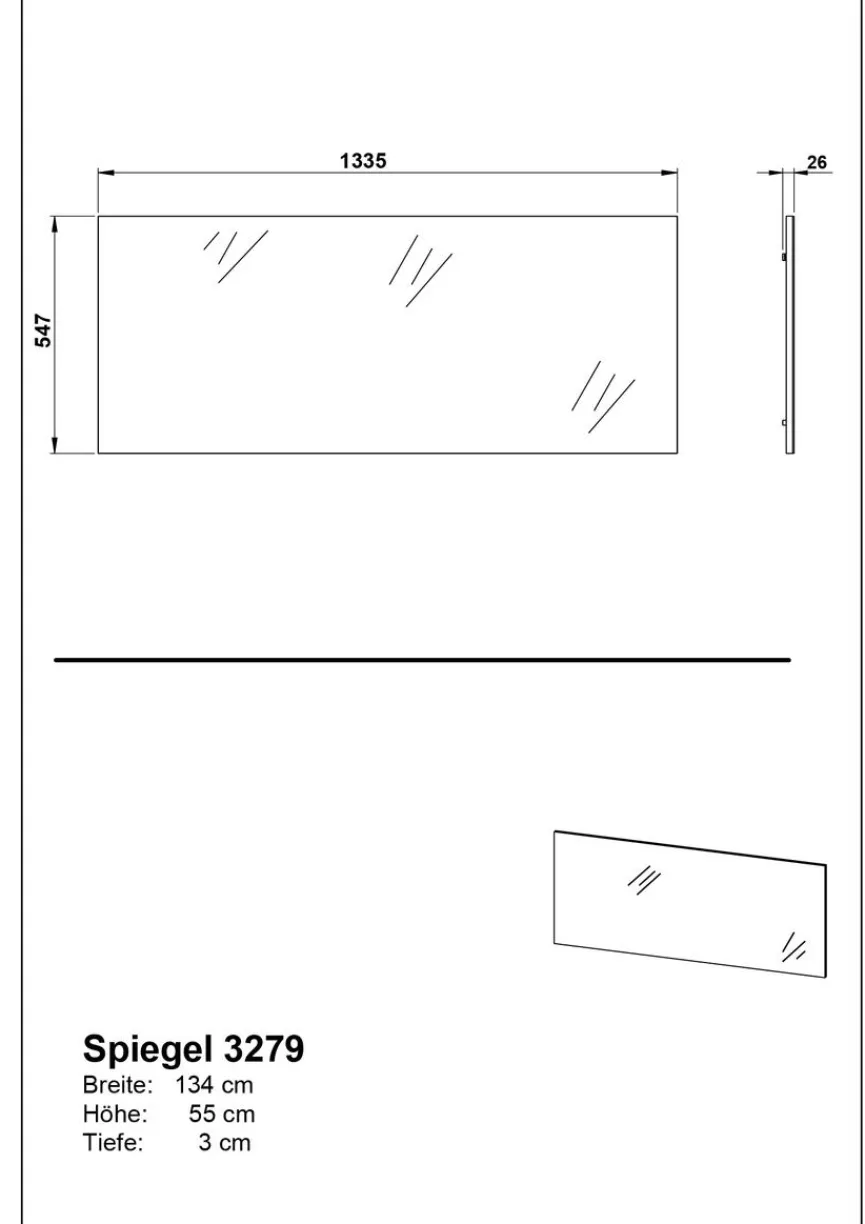 Online Germania Spiegel Mondello Transparent