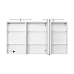 New Held-Möbel Spiegelschrank Bologna Weiß