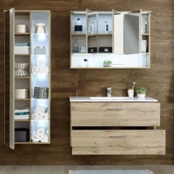 Outlet Spiegelschrank Best Wildeiche