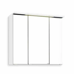 Hot Held-Möbel Spiegelschrank Bologna Weiß