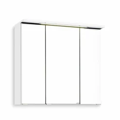 Hot Held-Möbel Spiegelschrank Bologna Weiß