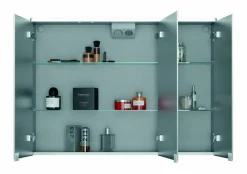 Spiegelschrank Dekor Alu III