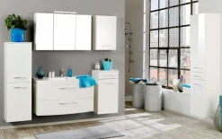 Clearance Held-Möbel Spiegelschrank Florida Weiß