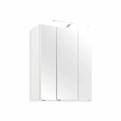 Discount Held-Möbel Spiegelschrank Irene II Weiß / Spiegel