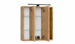 Hot Held-Möbel Spiegelschrank Paris Wotaneiche