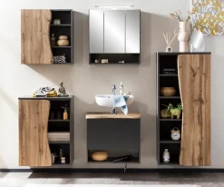 Hot Held-Möbel Spiegelschrank Sion Graphit