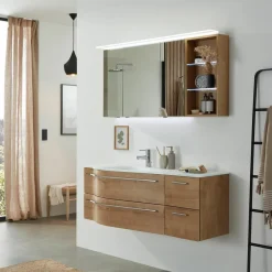 Puris Spiegelschrank Swing Eiche Natur