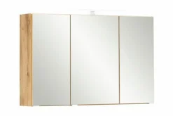 New Held-Möbel Spiegelschrank Villach Wotaneiche