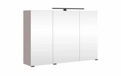 Outlet Held-Möbel Spiegeltürenschrank Lima Kaschmir