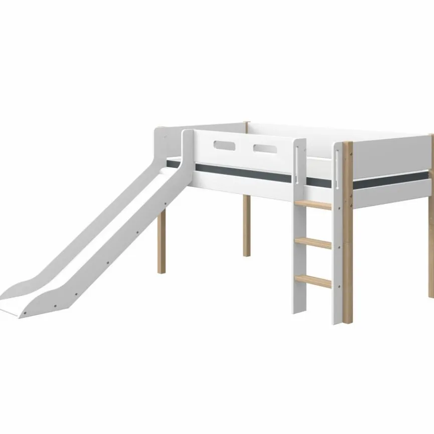 Outlet Flexa Spielbett Nor 90 x 200 cm Weiß