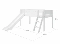 Kinder Flexa Spielbett White 90 x 200 cm